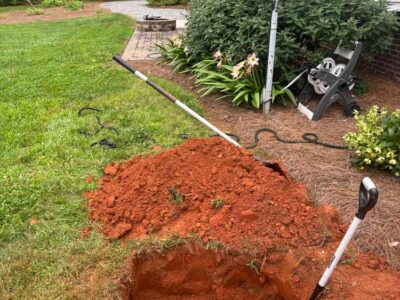 Hole With Shovels