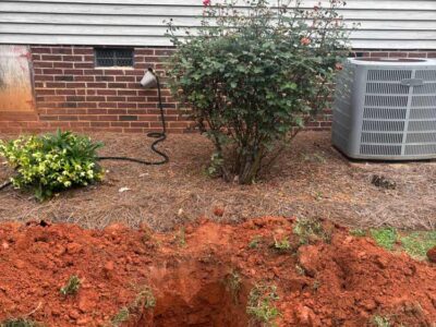 Sewer Next To House